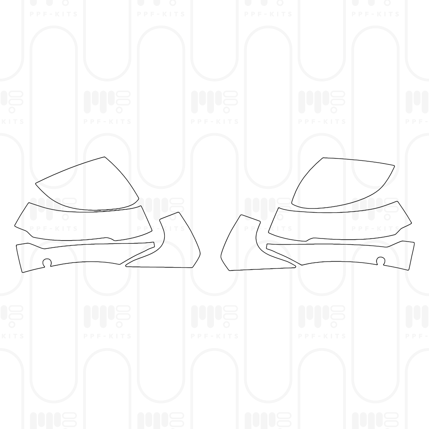 Pre-Cut PPF BMW X1 Standard Wheelbase Base 2025