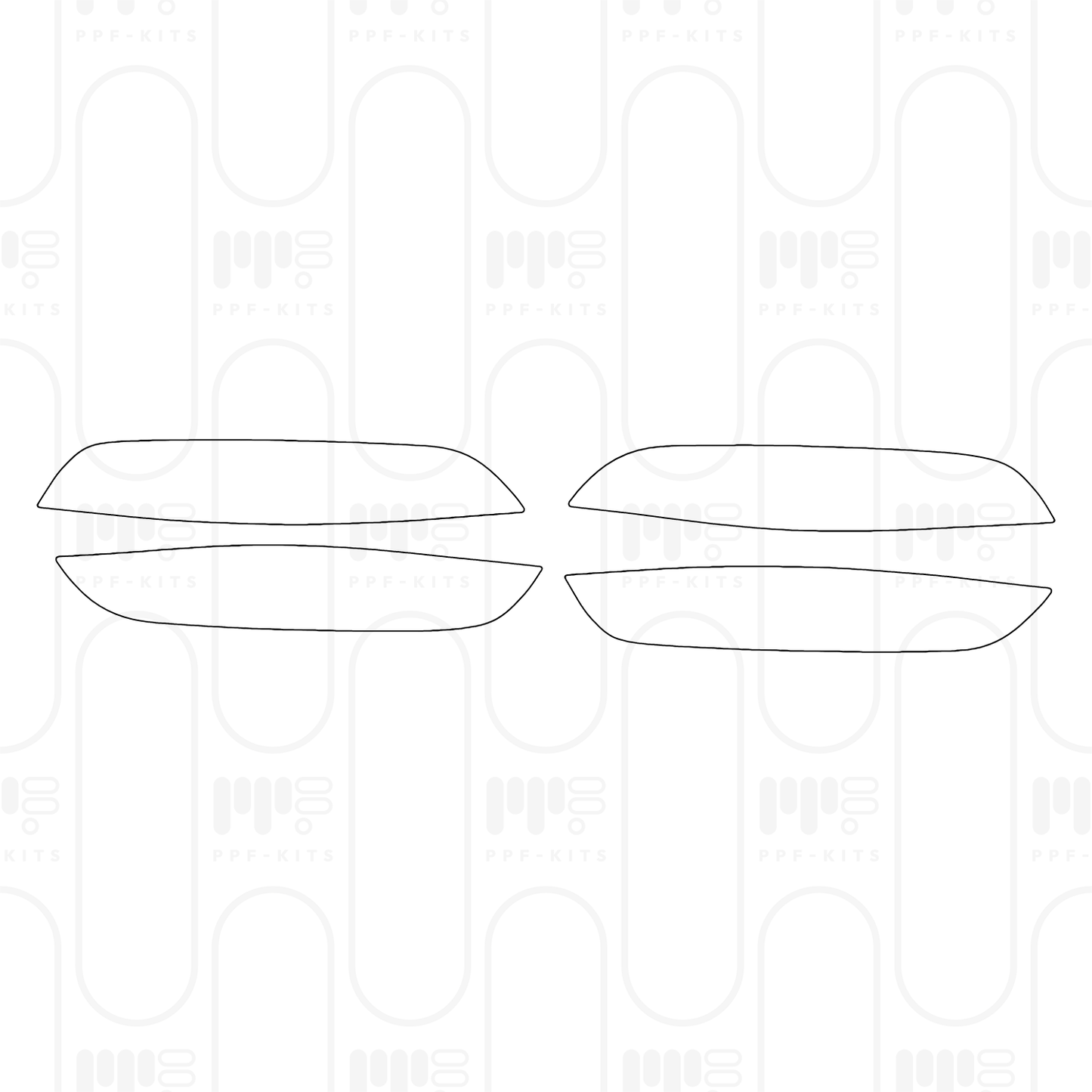 Pre-Cut PPF BMW X1 Standard Wheelbase Base 2025