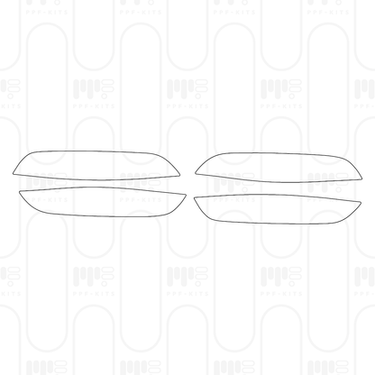 Pre-Cut PPF BMW X1 Standard Wheelbase Base 2025