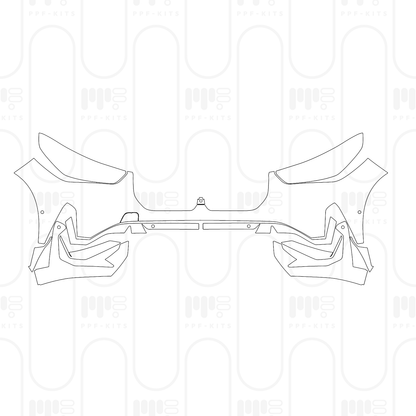 Pre-Cut PPF BMW X1 Standard Wheelbase Base 2025