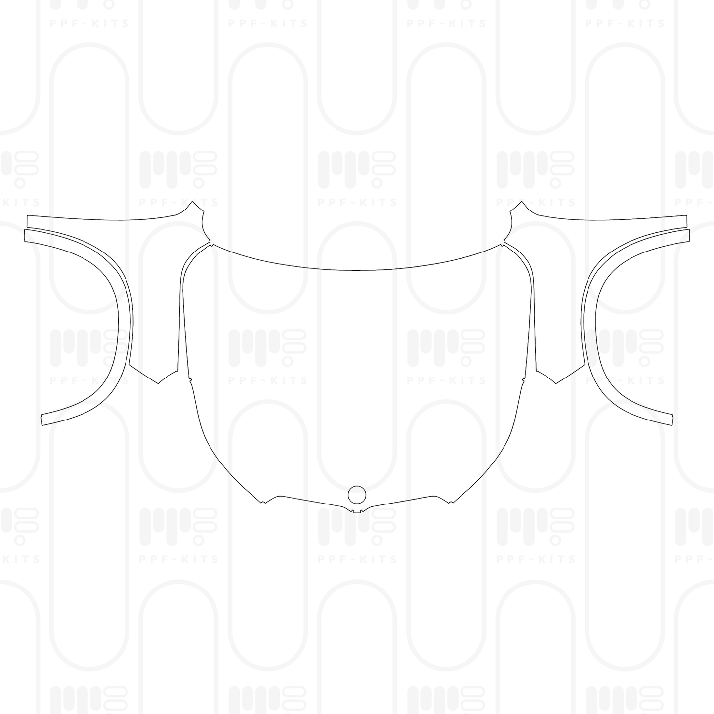 Pre-Cut PPF BMW X1 Standard Wheelbase Base 2025