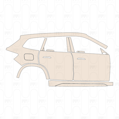 PPF precortado BMW X1 Standard Wheelbase Base 2024