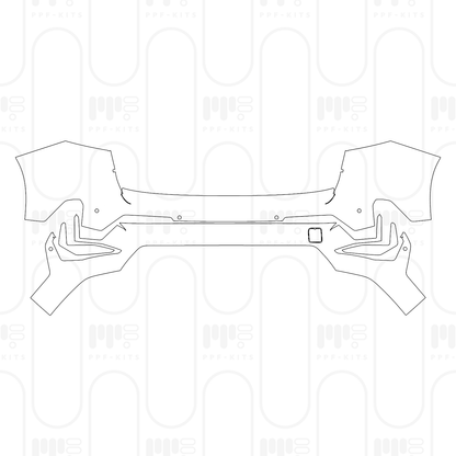 Pre-Cut PPF BMW X1 Standard Wheelbase Base 2025