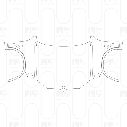 Pre-Cut PPF BMW X3 Standard Wheelbase M40i 2024