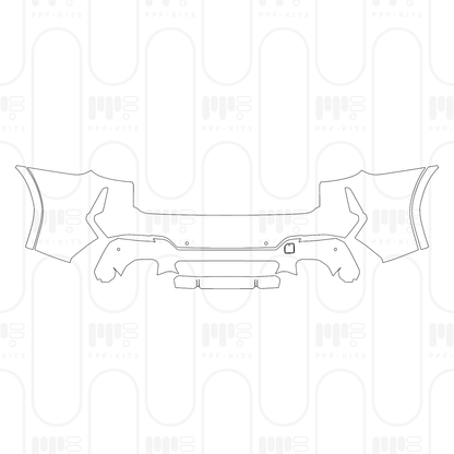 Pre-Cut PPF BMW X3 Standard Wheelbase M40i 2024