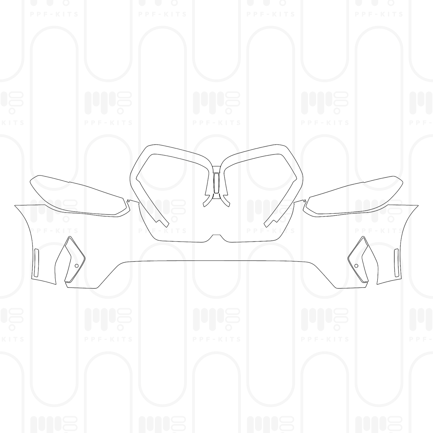 Pre-Cut PPF BMW X4 xLine 2025