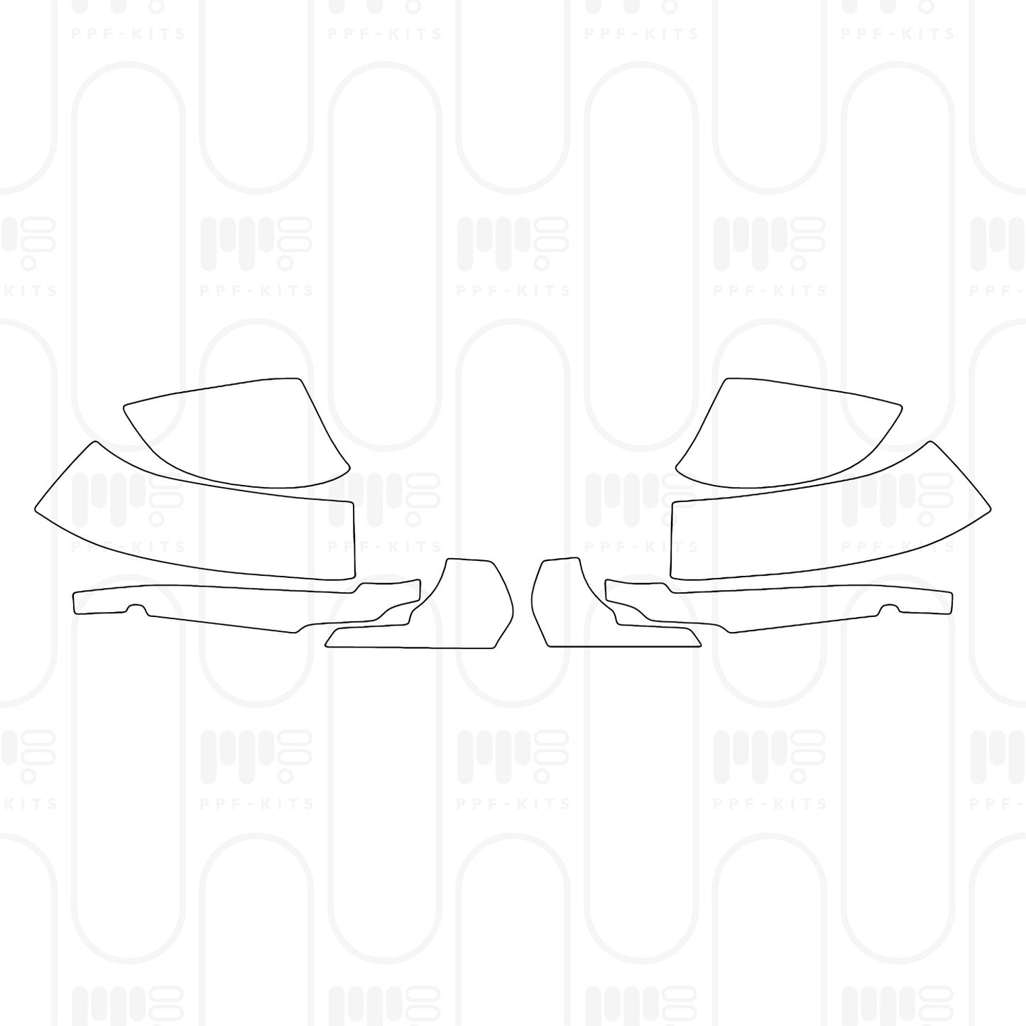 Pre-Cut PPF BMW X5 Extended Wheelbase M Sport 2024