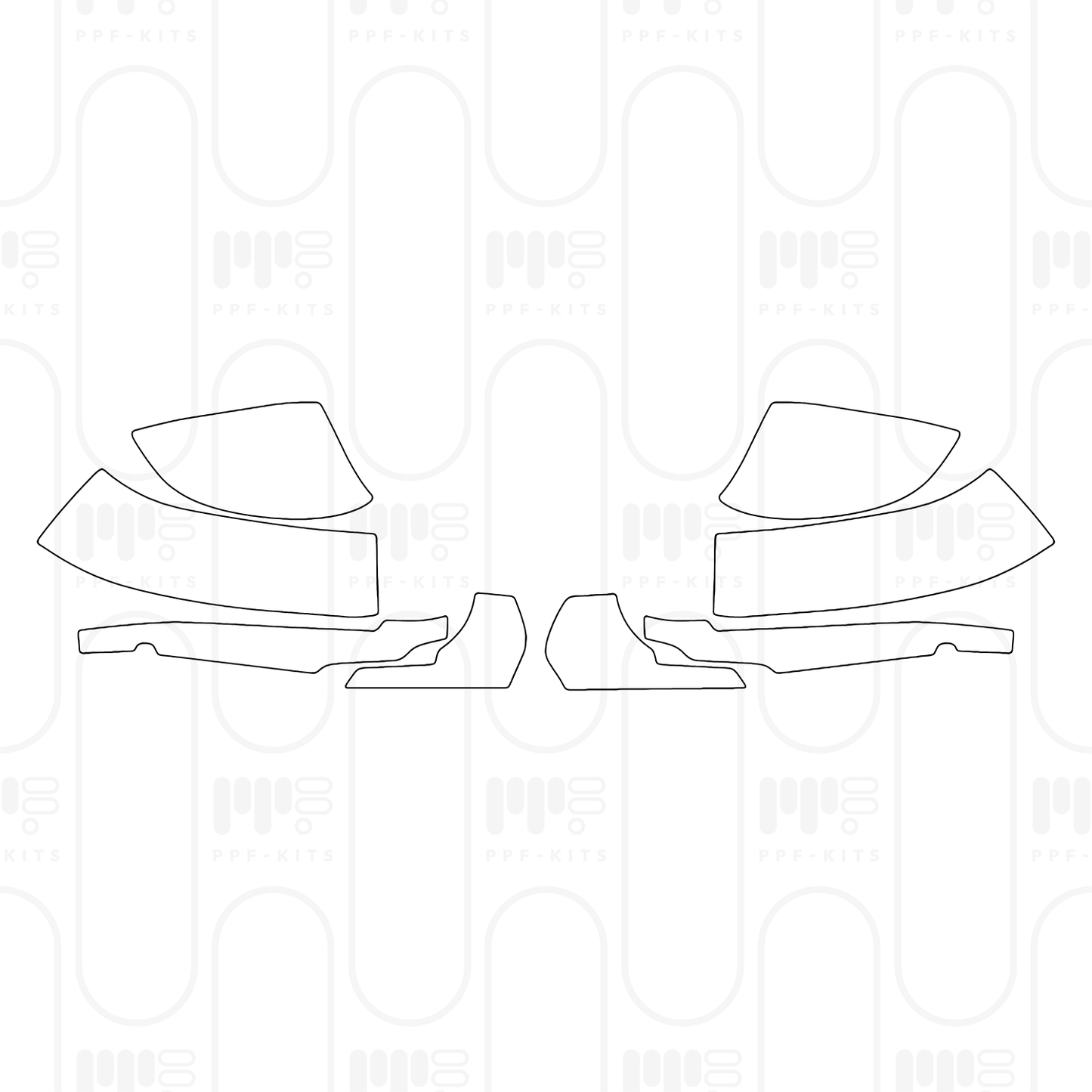 Pre-Cut PPF BMW X5 Extended Wheelbase M Sport 2024