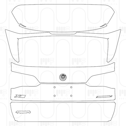 Pre-Cut PPF BMW X5 Extended Wheelbase M Sport 2024