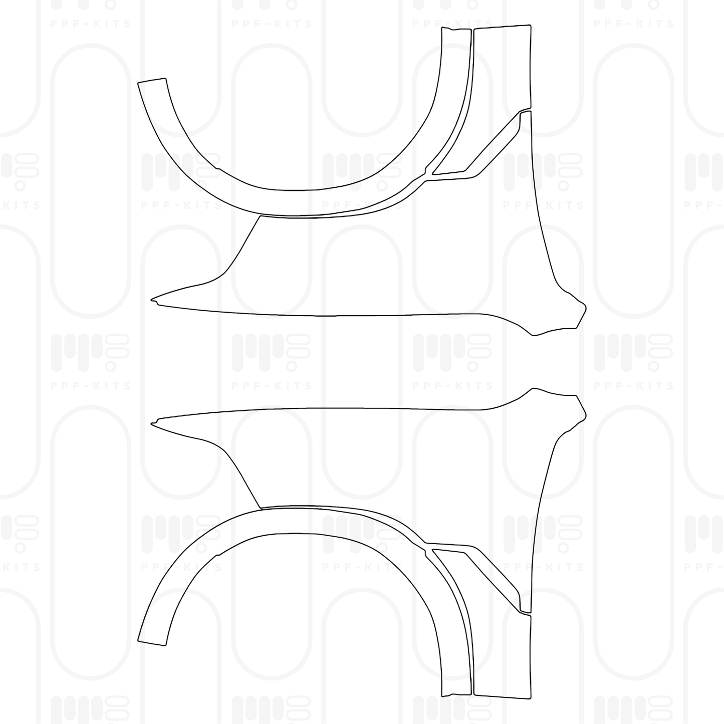 Pre-Cut PPF BMW X6 M60i 2024