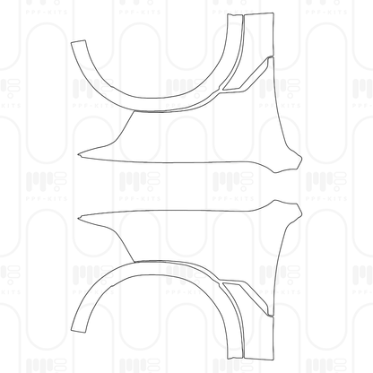 Pre-Cut PPF BMW X6 M60i 2024
