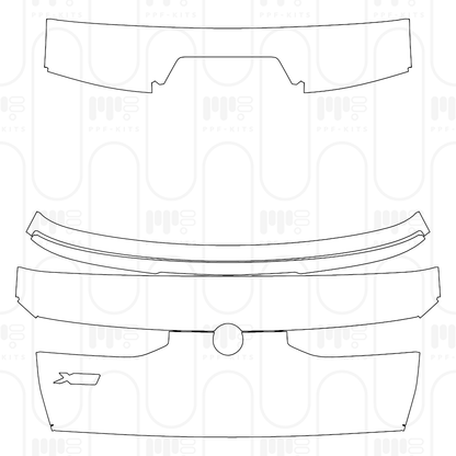 Pre-Cut PPF BMW X6 M60i 2024