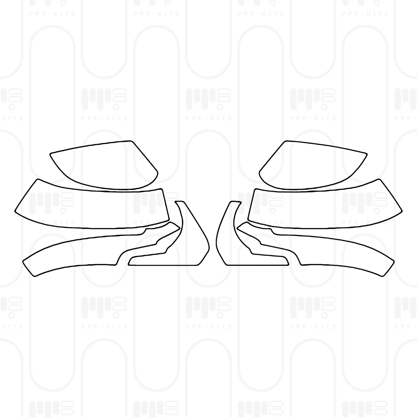 Pre-Cut PPF BMW X6 M60i 2024