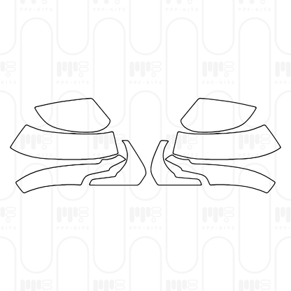 Pre-Cut PPF BMW X6 M60i 2024