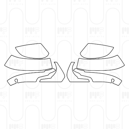 Pre-Cut PPF BMW X6 M60i 2024