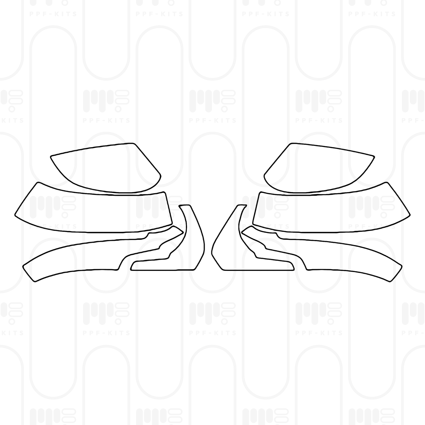 Pre-Cut PPF BMW X6 M60i 2024