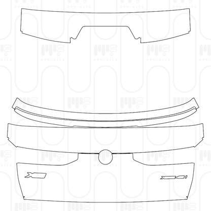 Pre-Cut PPF BMW X6 M Sport 2025