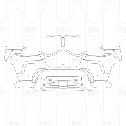 Pre-Cut PPF BMW X7 M60i 2025