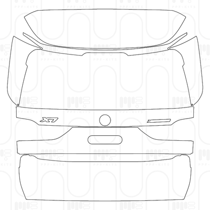 Pre-Cut PPF BMW X7 M60i 2025