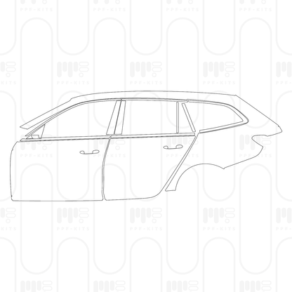 Pre-Cut PPF BMW 3 Series Touring M3 CS 2025