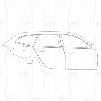 Pre-Cut PPF BMW 3 Series Touring M3 CS 2025