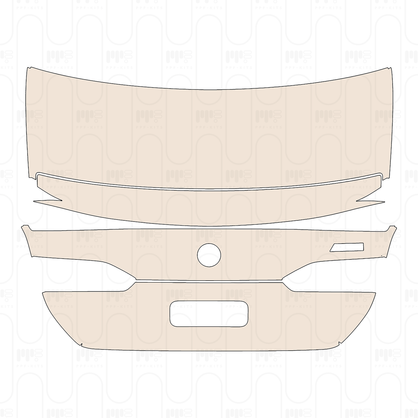 Pre-Cut PPF BMW 5 Series Sedan M5 2025