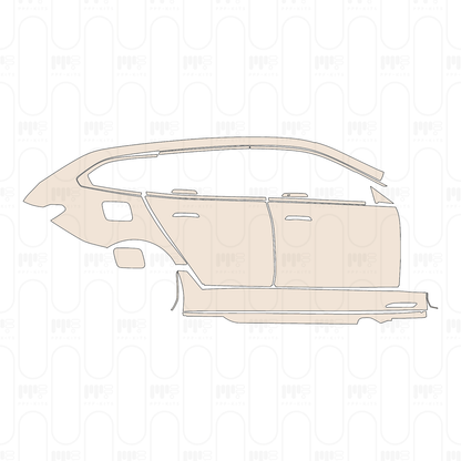 Pre-Cut PPF BMW 5 Series Touring M5 2025