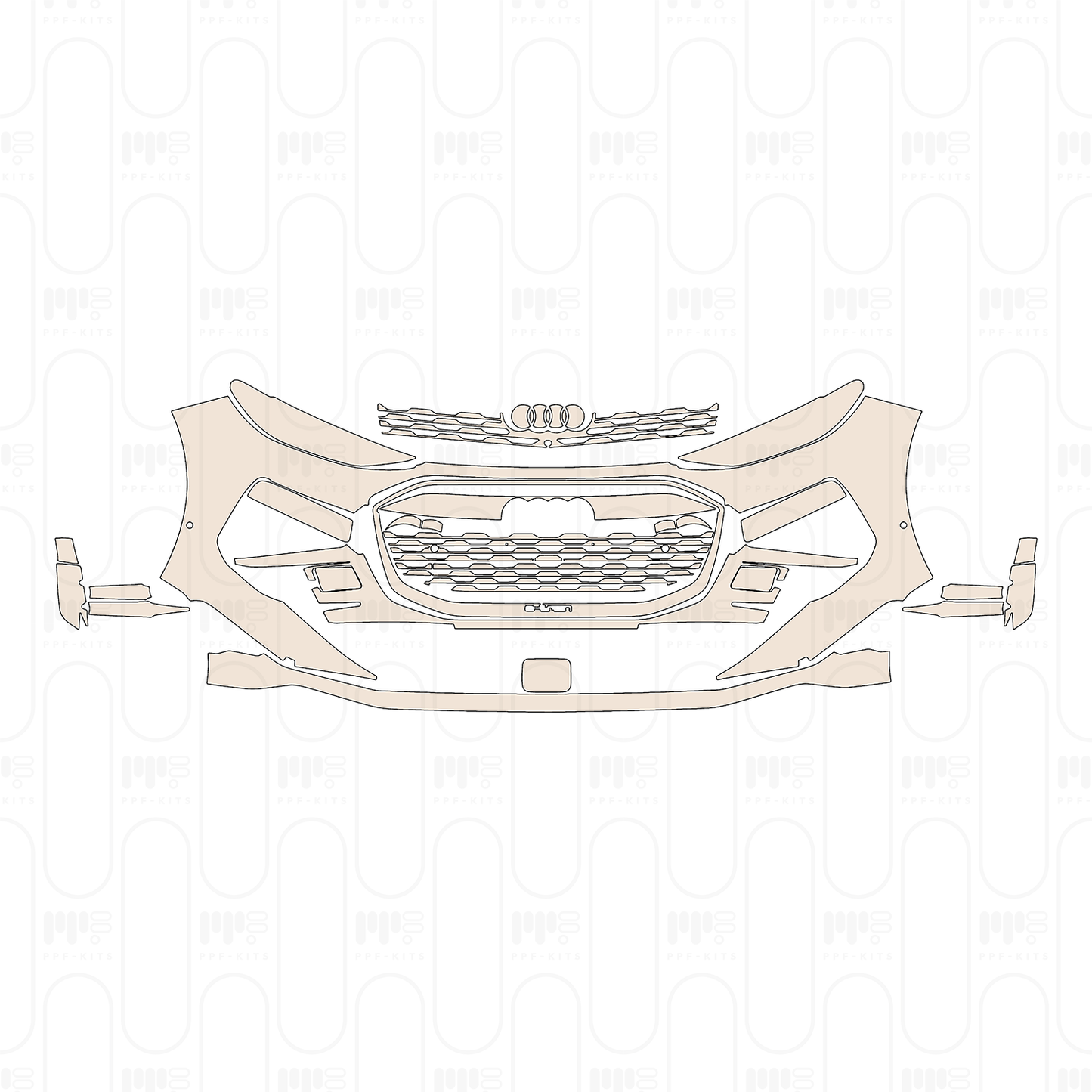 PPF precortado Audi Q6 e-tron Sportback Base 2026