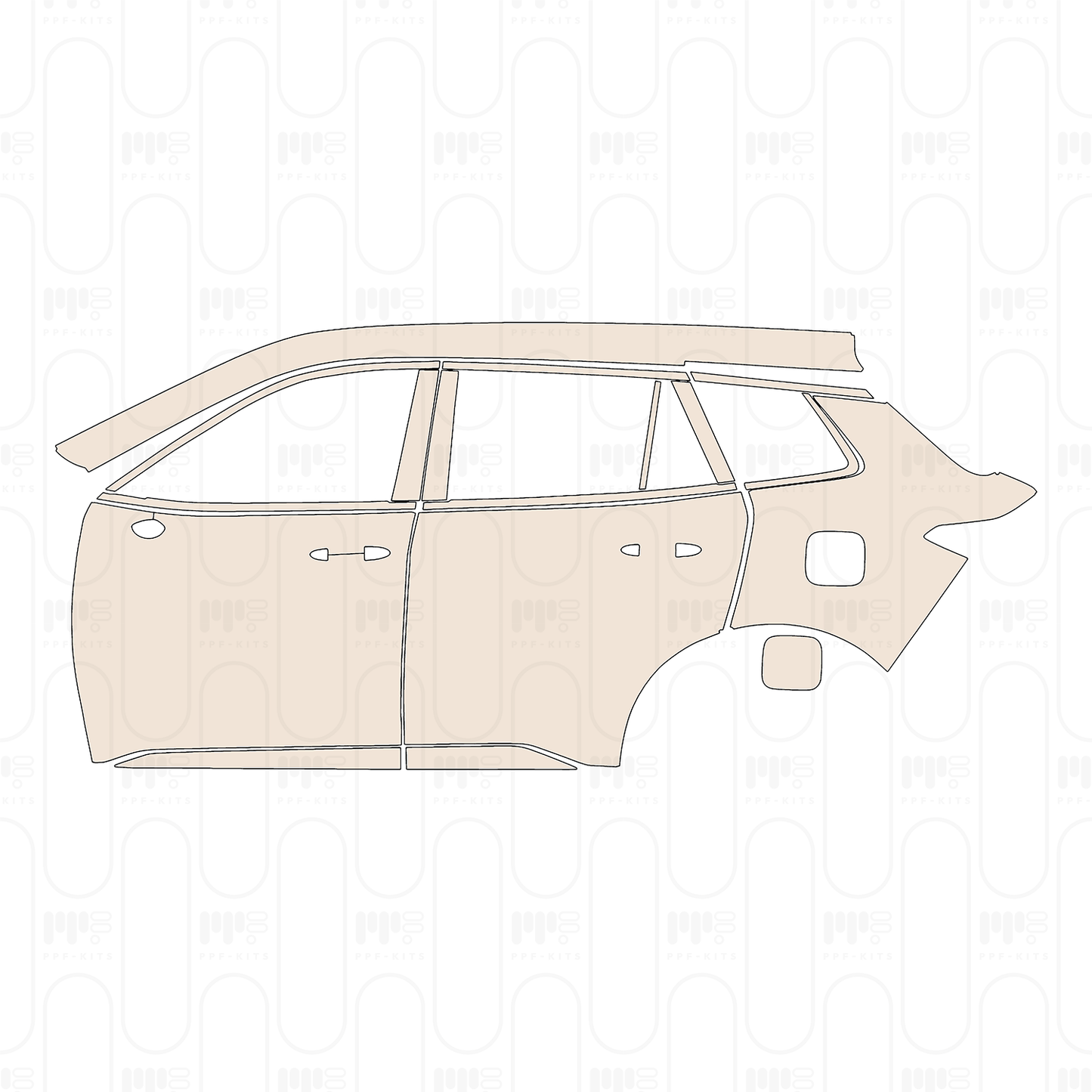 PPF precortado Ford Equator Sport 2026