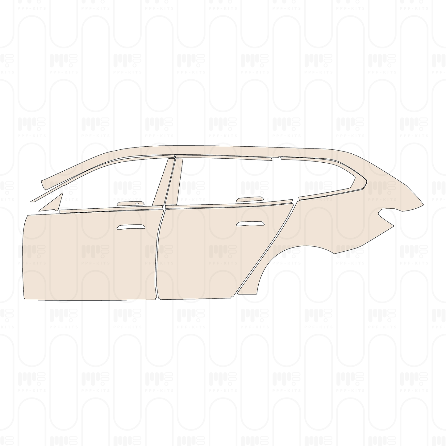 Pre-Cut PPF BMW 5 Series Touring Base 2026