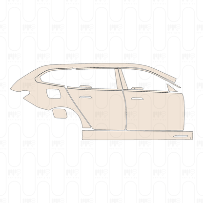 PPF precortado BMW 5 Series Touring M Sport 2026