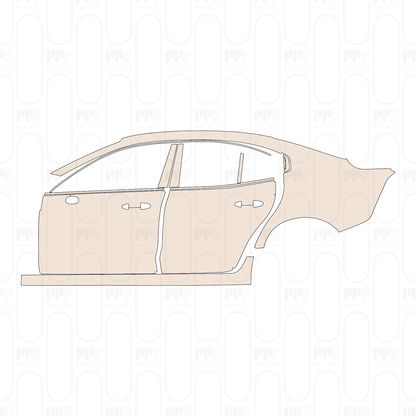 Pre-Cut PPF Volvo S60 R-Design 2026