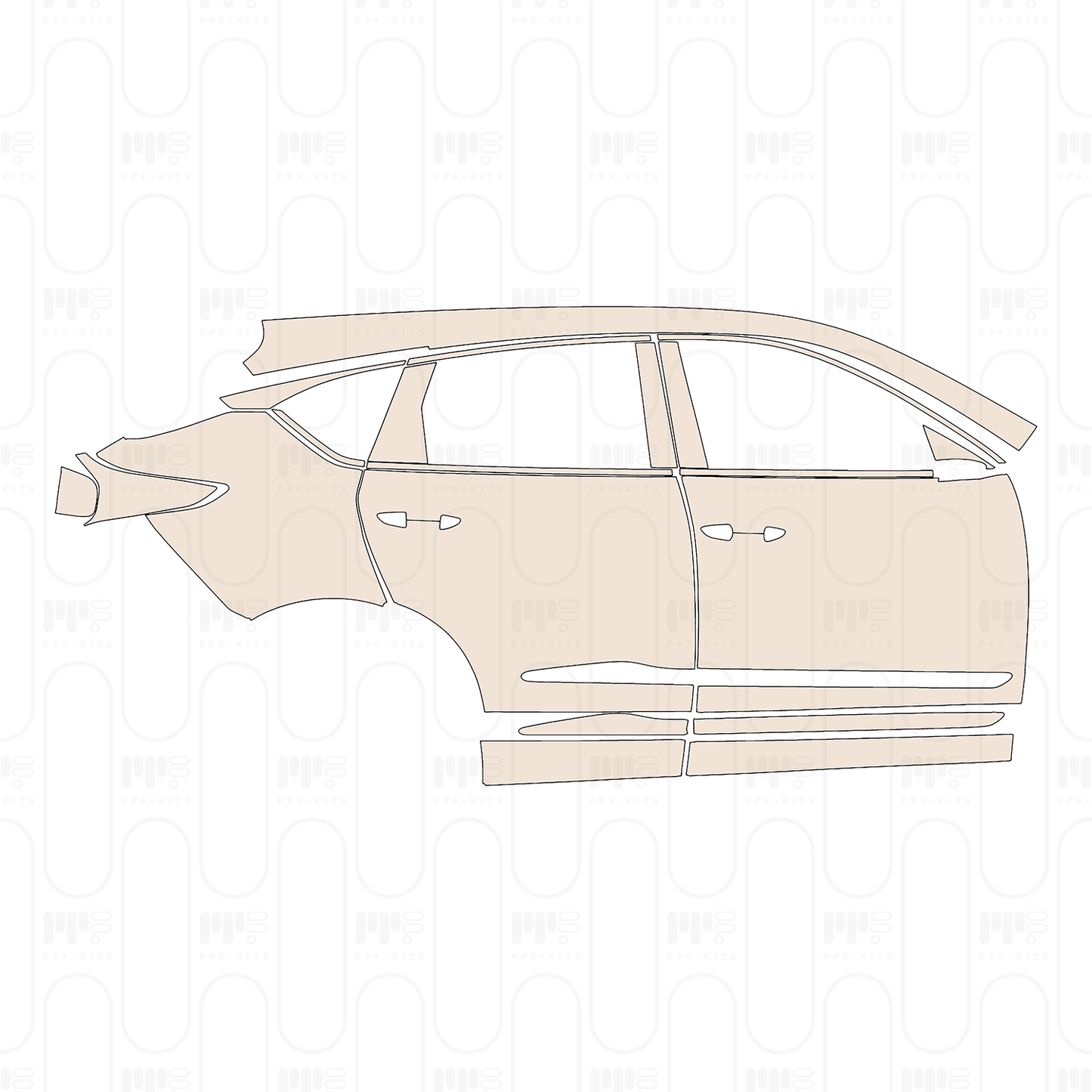 PPF precortado Acura RDX 2023