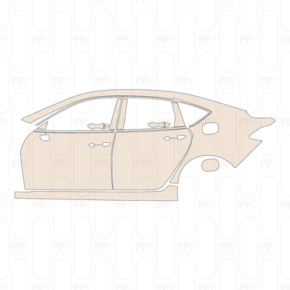 PPF precortado Acura TLX Standard Wheelbase Base 2022