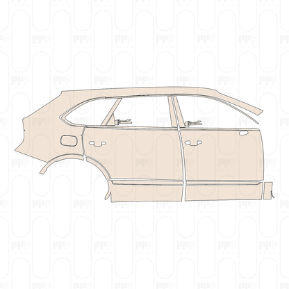 PPF precortado Bentley Bentayga Extended Wheelbase Base 2024