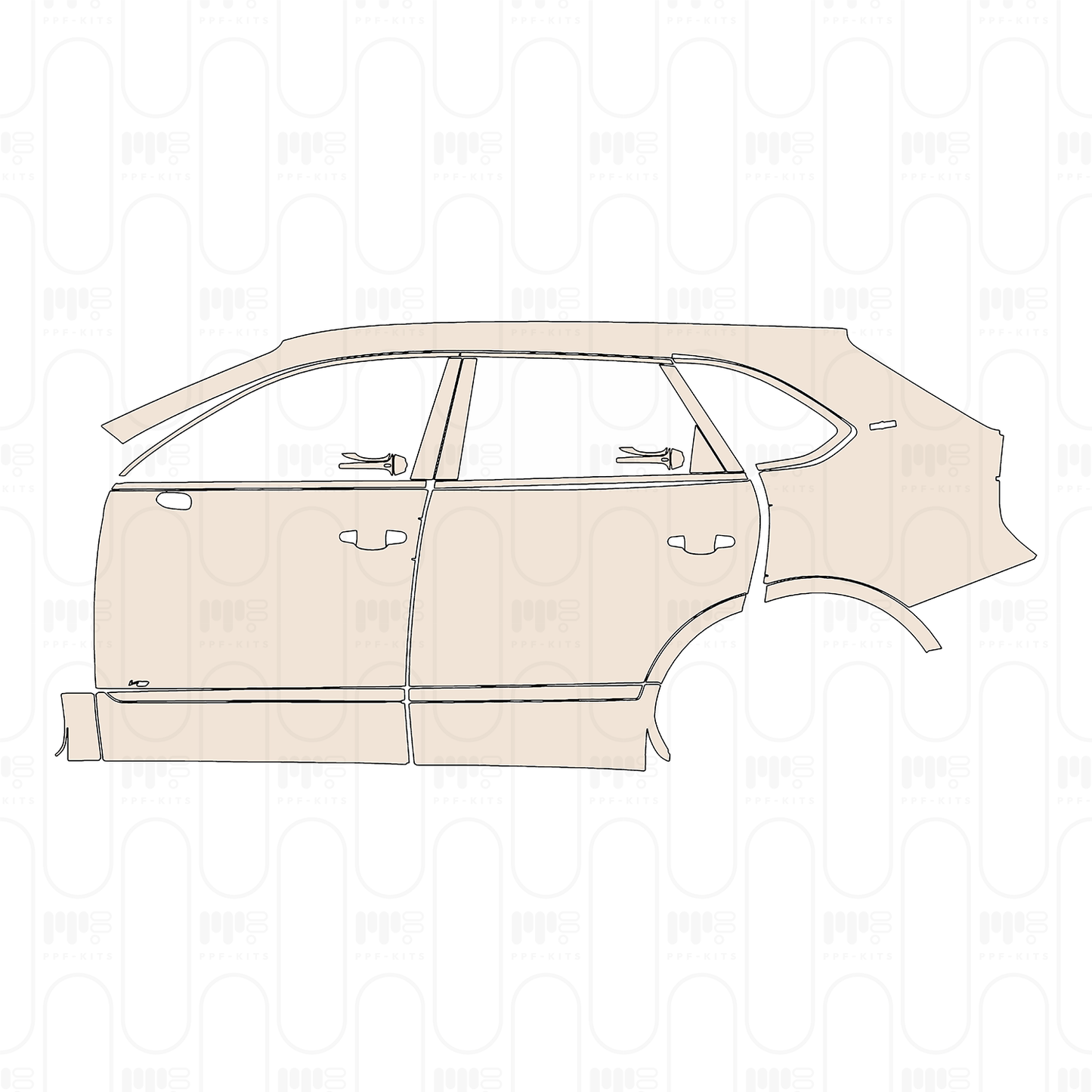 Pre-Cut PPF Bentley Bentayga Standard Wheelbase First Edition 2022