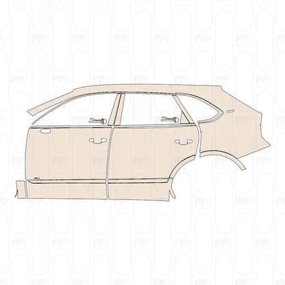 Pre-Cut PPF Bentley Bentayga Standard Wheelbase First Edition 2022