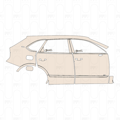 Pre-Cut PPF Bentley Bentayga Standard Wheelbase First Edition 2022