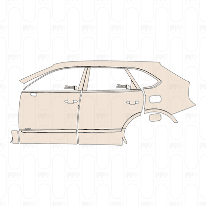 PPF precortado Bentley Bentayga Standard Wheelbase Azure 2023