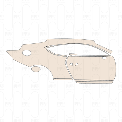 Pre-Cut PPF Bentley Continental GT Mulliner Coupe 2025