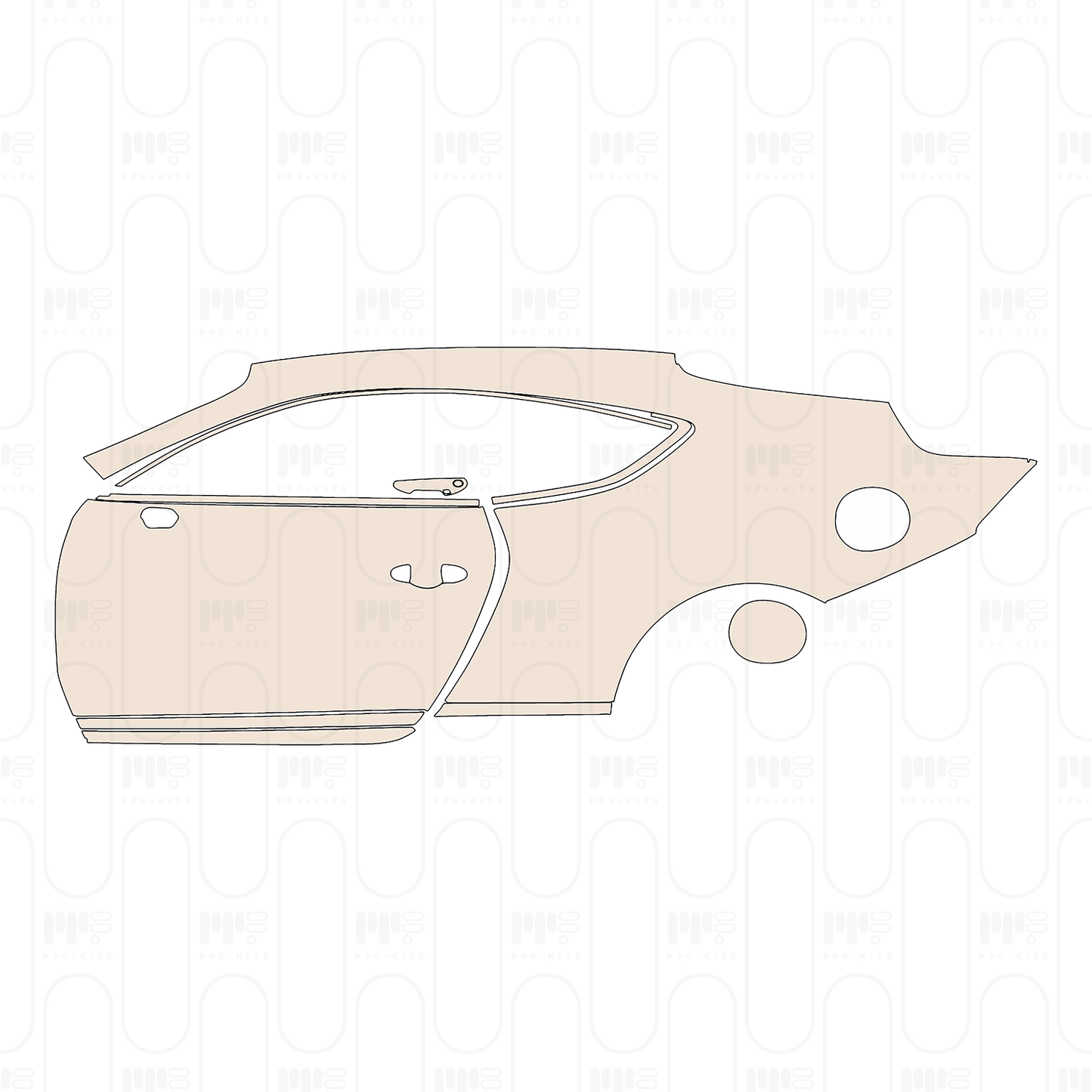 Pre-Cut PPF Bentley Continental GT Mulliner Coupe 2025