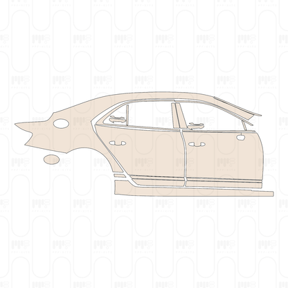 PPF precortado Bentley Flying Spur Speed 2025