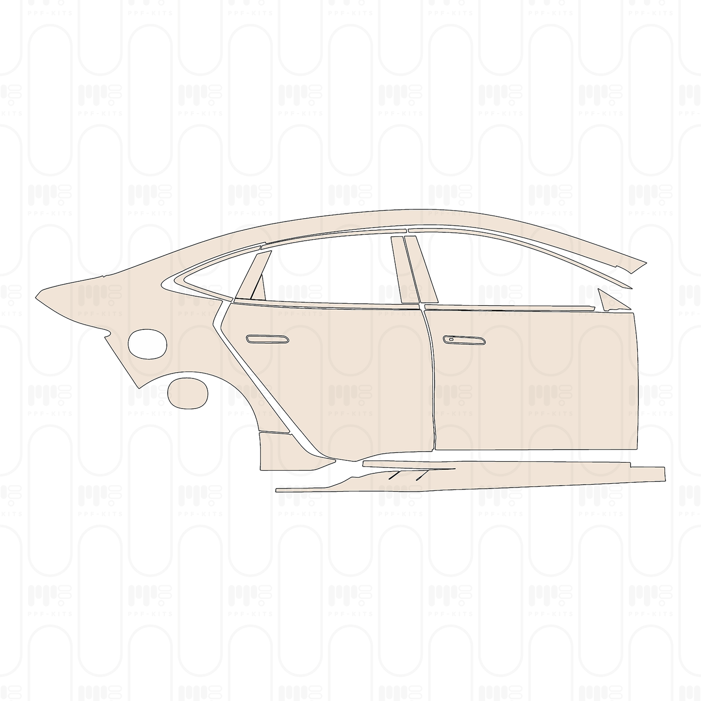 Pre-Cut PPF BYD Seal 2022