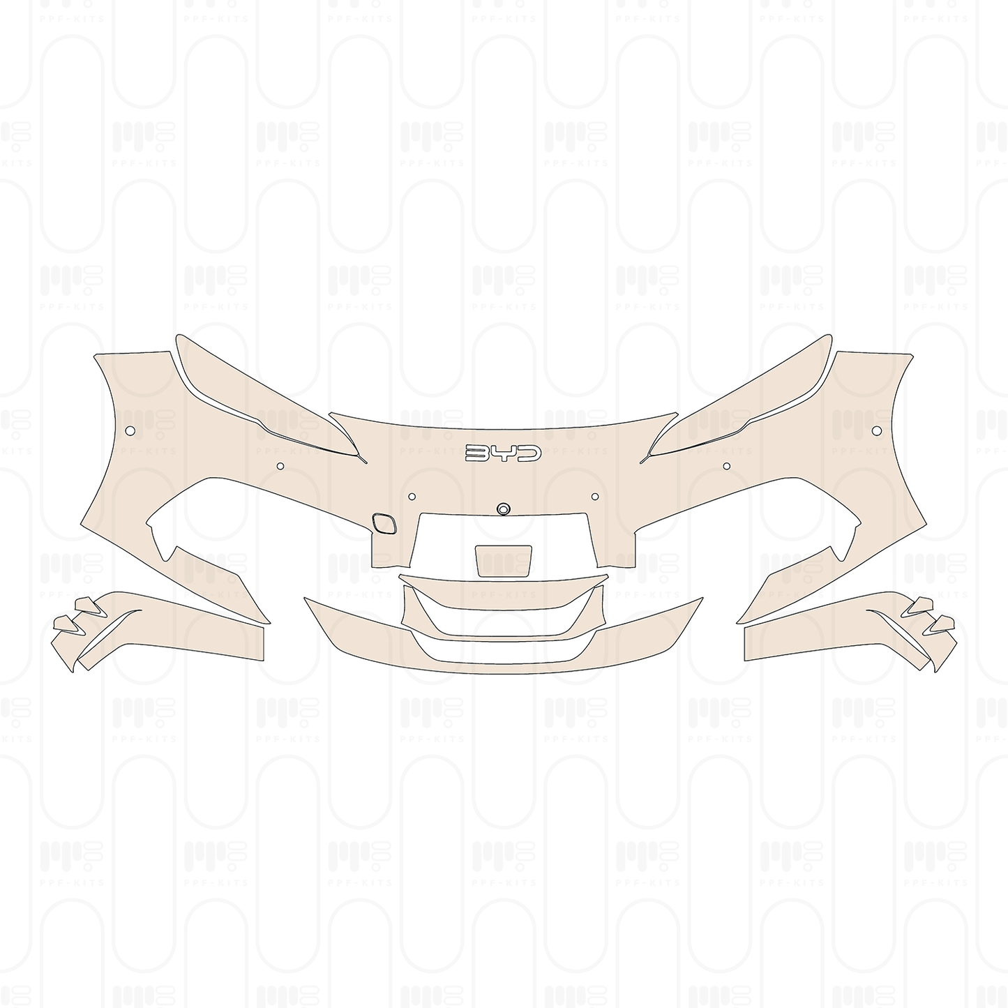 PPF precortado BYD Seal 06GT EV 2025