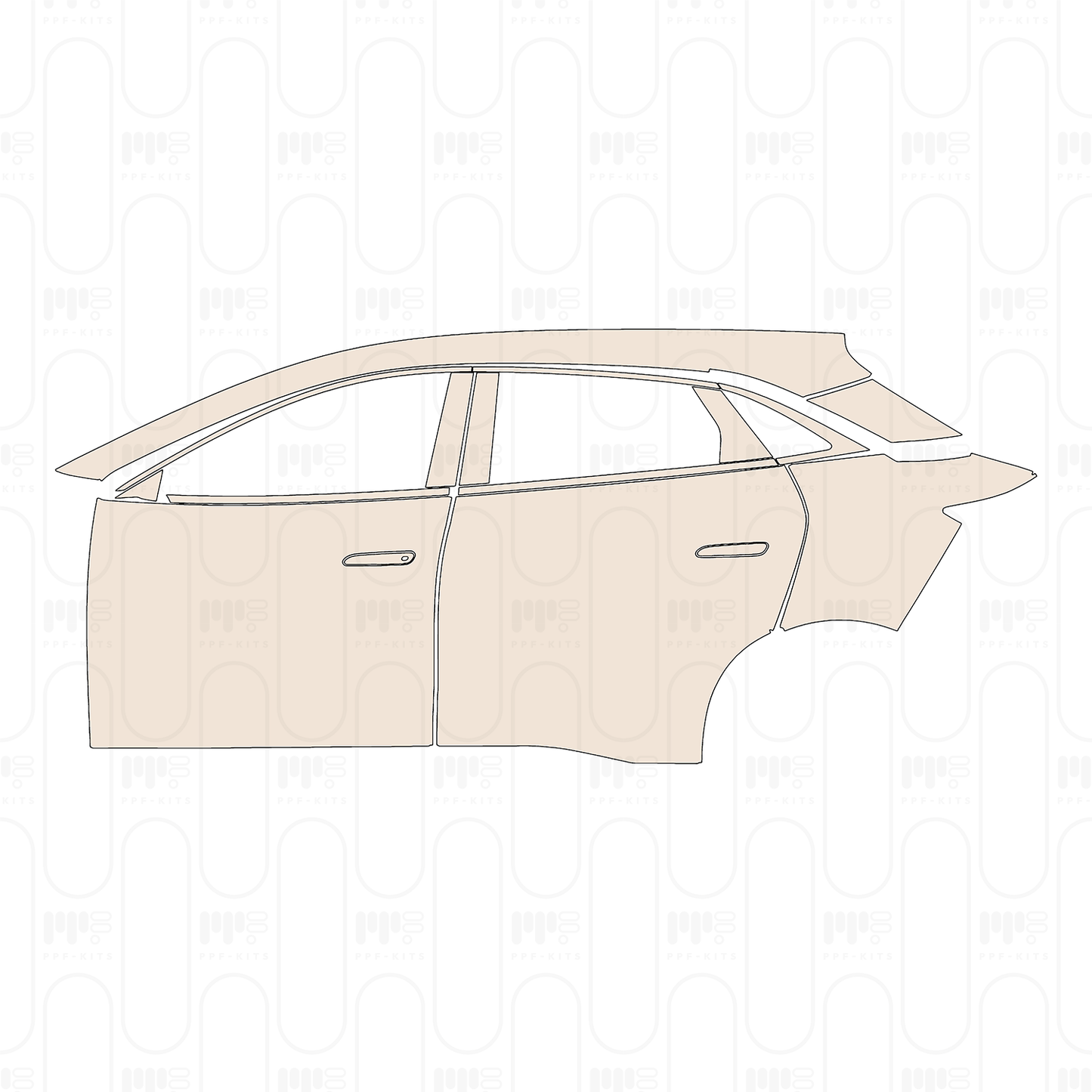 PPF precortado BYD Seal 06GT EV 2025