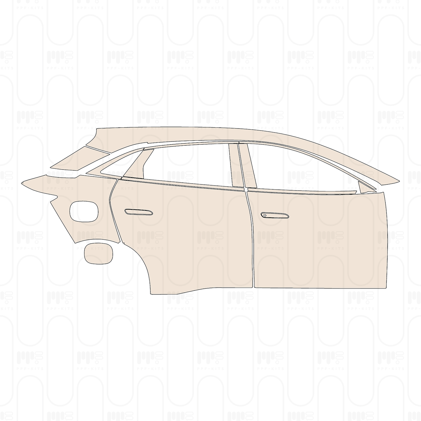 PPF precortado BYD Seal 06GT EV 2025