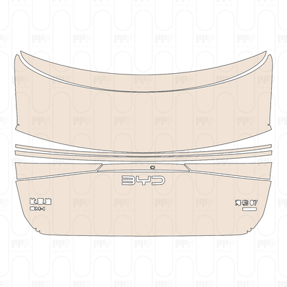 Pre-Cut PPF BYD Seal 07 DM-i 2025