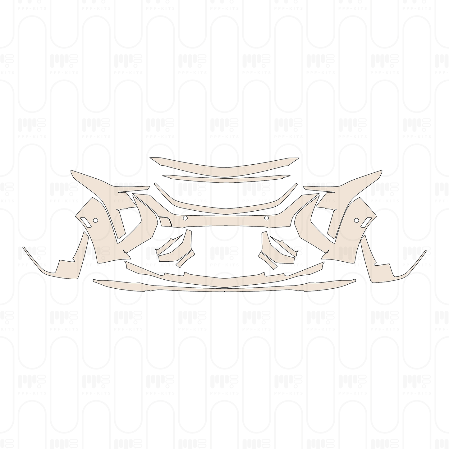 PPF precortado Cadillac CT5 V-Series Blakwing 2025
