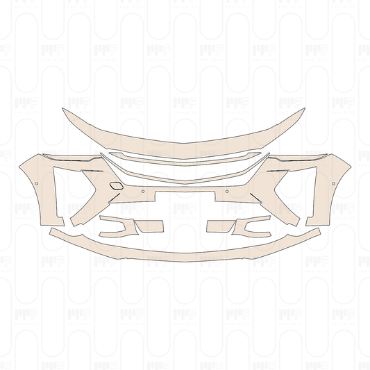 Pre-Cut PPF Cadillac CT6 2023