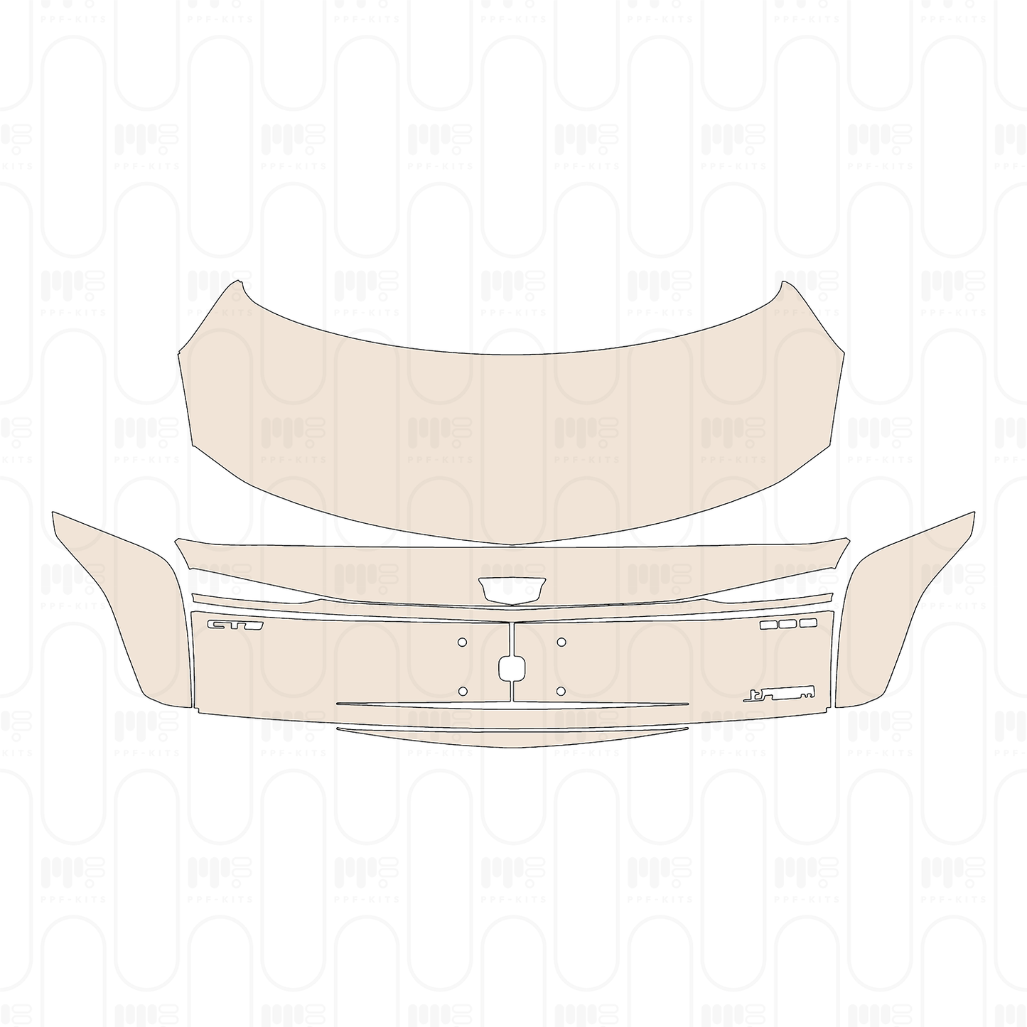PPF precortado Cadillac CT6 2023